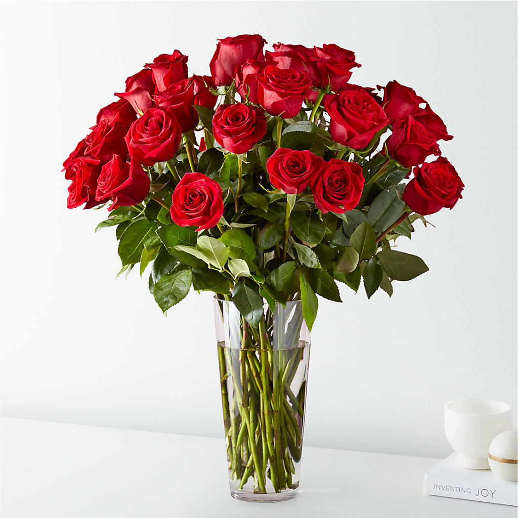 Long Stem Red Rose Bouquet – Life Of A Flower, Dallas TX