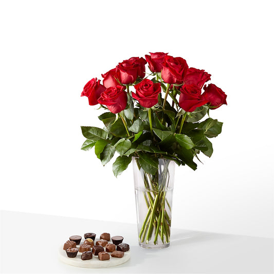 Romantic Long Stem Red Rose Bouquet Bundles – Life Of A Flower, Dallas TX