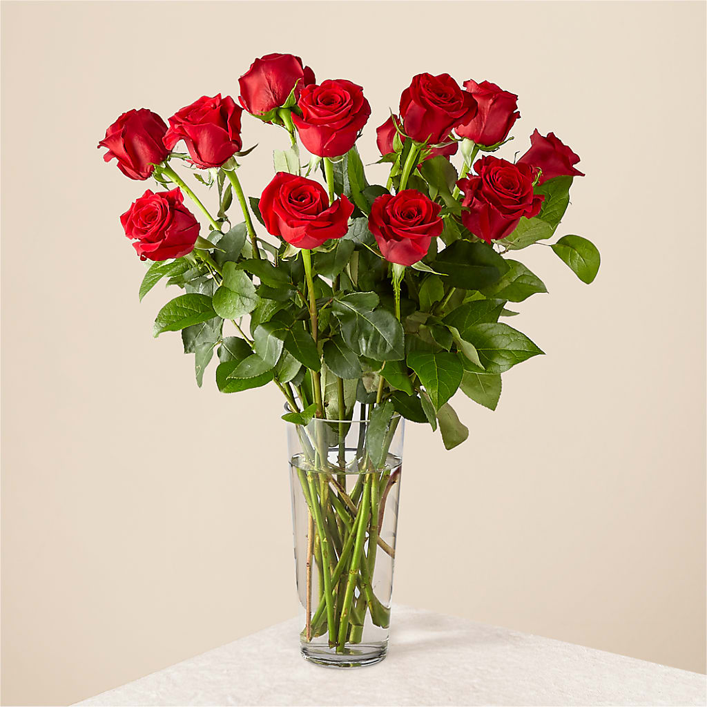 Long Stem Red Rose Bouquet – Life Of A Flower, Dallas TX