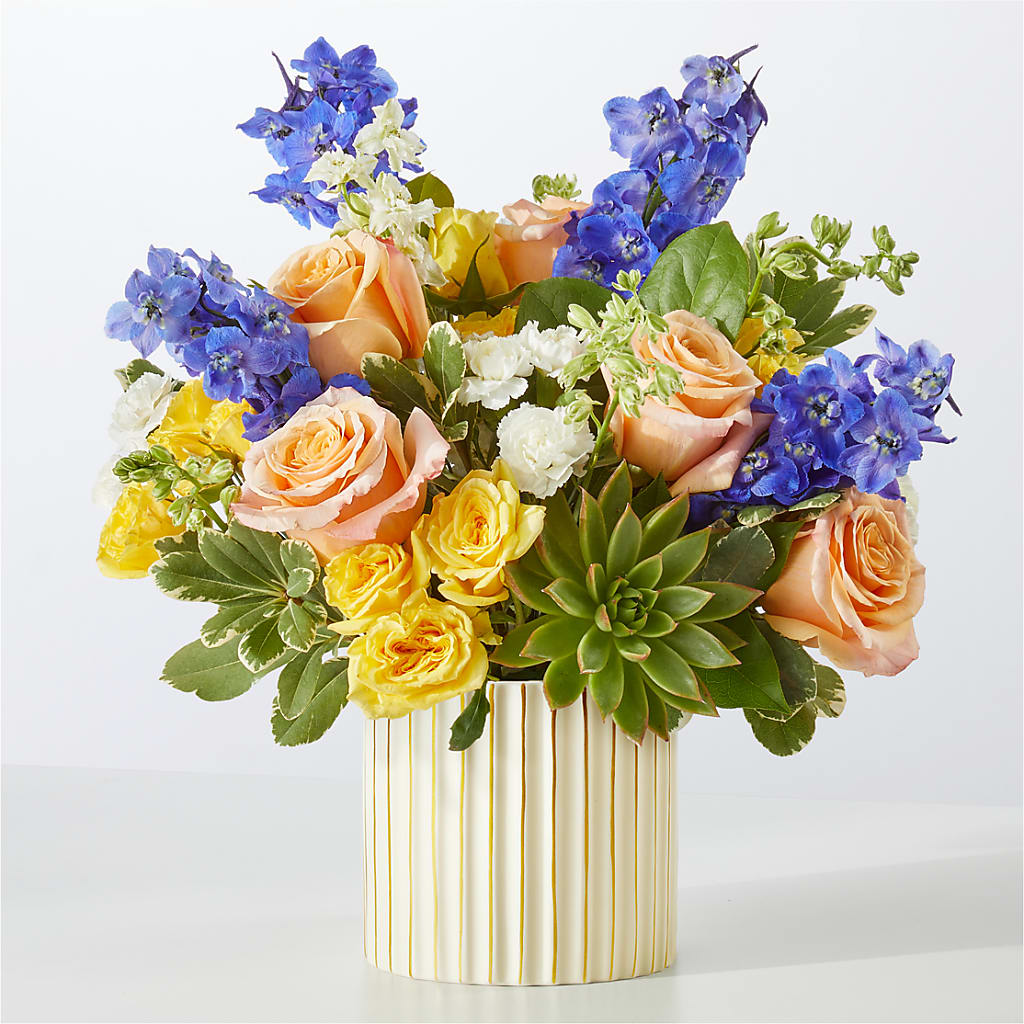 Cobalt Reverie Bouquet – Life Of A Flower, Dallas TX