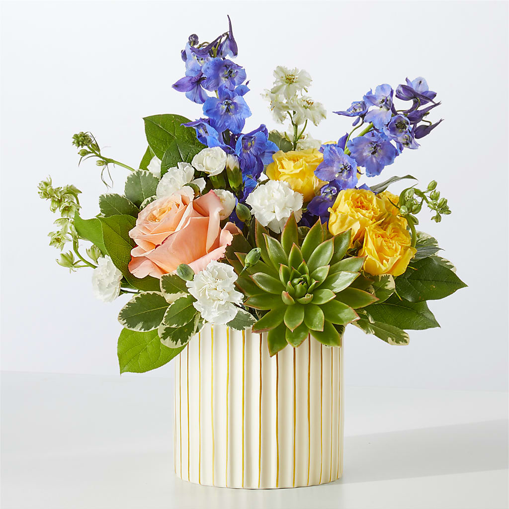 Cobalt Reverie Bouquet – Life Of A Flower, Dallas TX