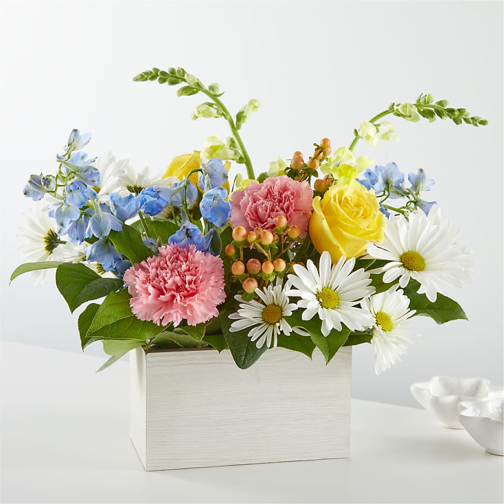 Sun Salutation Box Bouquet – Life Of A Flower, Dallas TX