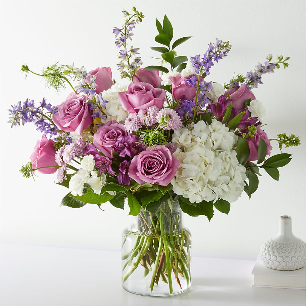 Violet Caress Bouquet – Life Of A Flower, Dallas TX