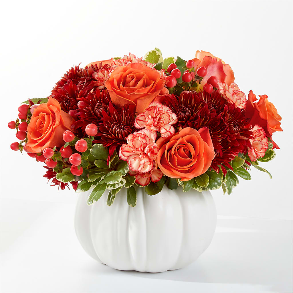 Autumn Air Pumpkin Bouquet – Life Of A Flower, Dallas TX