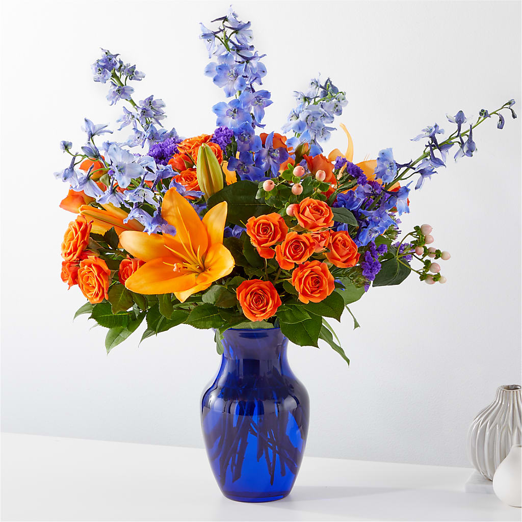 Radiant Citrus Bouquet – Life Of A Flower, Dallas TX