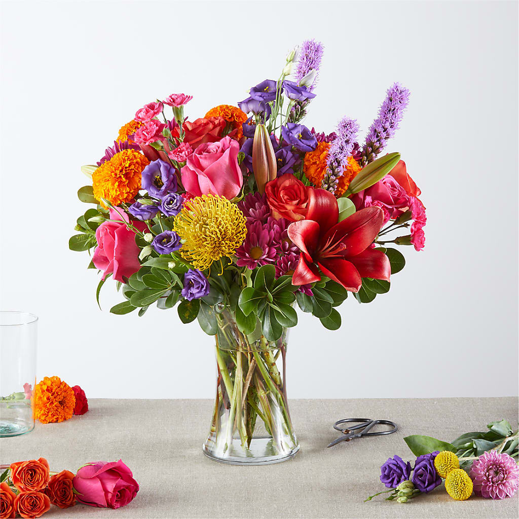 Feast of Color – A Florist Original – Life Of A Flower, Dallas TX