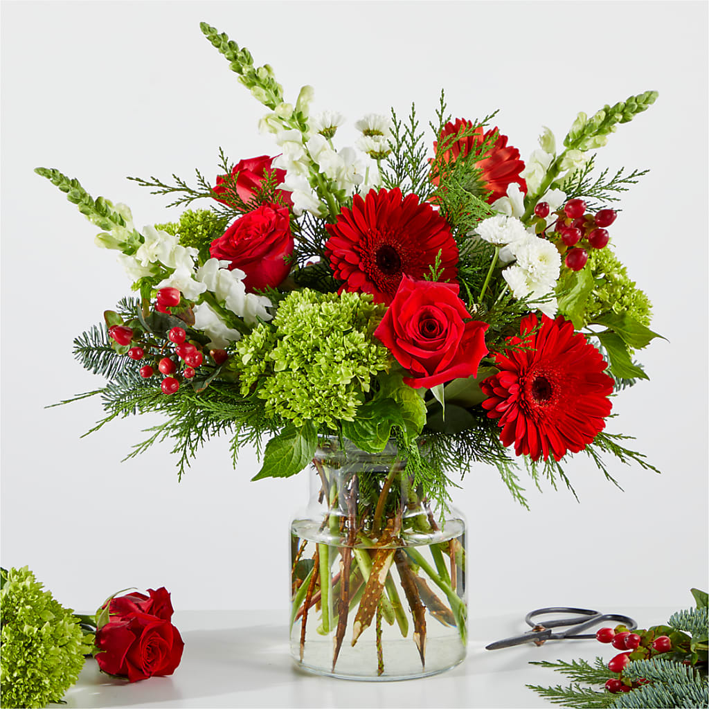 Merry Moment Bouquet – A Florist Original – Life Of A Flower, Dallas TX