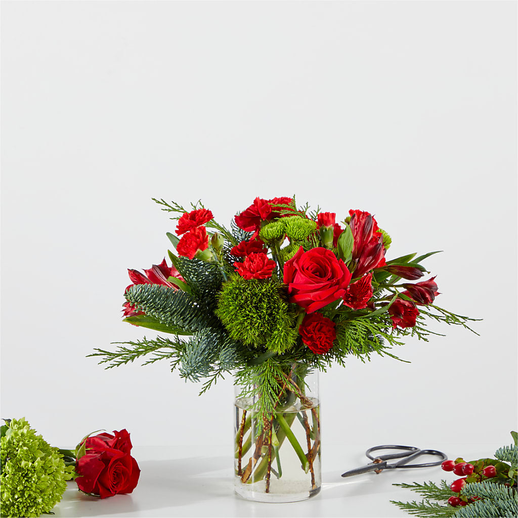 Merry Moment Bouquet – A Florist Original – Life Of A Flower, Dallas TX