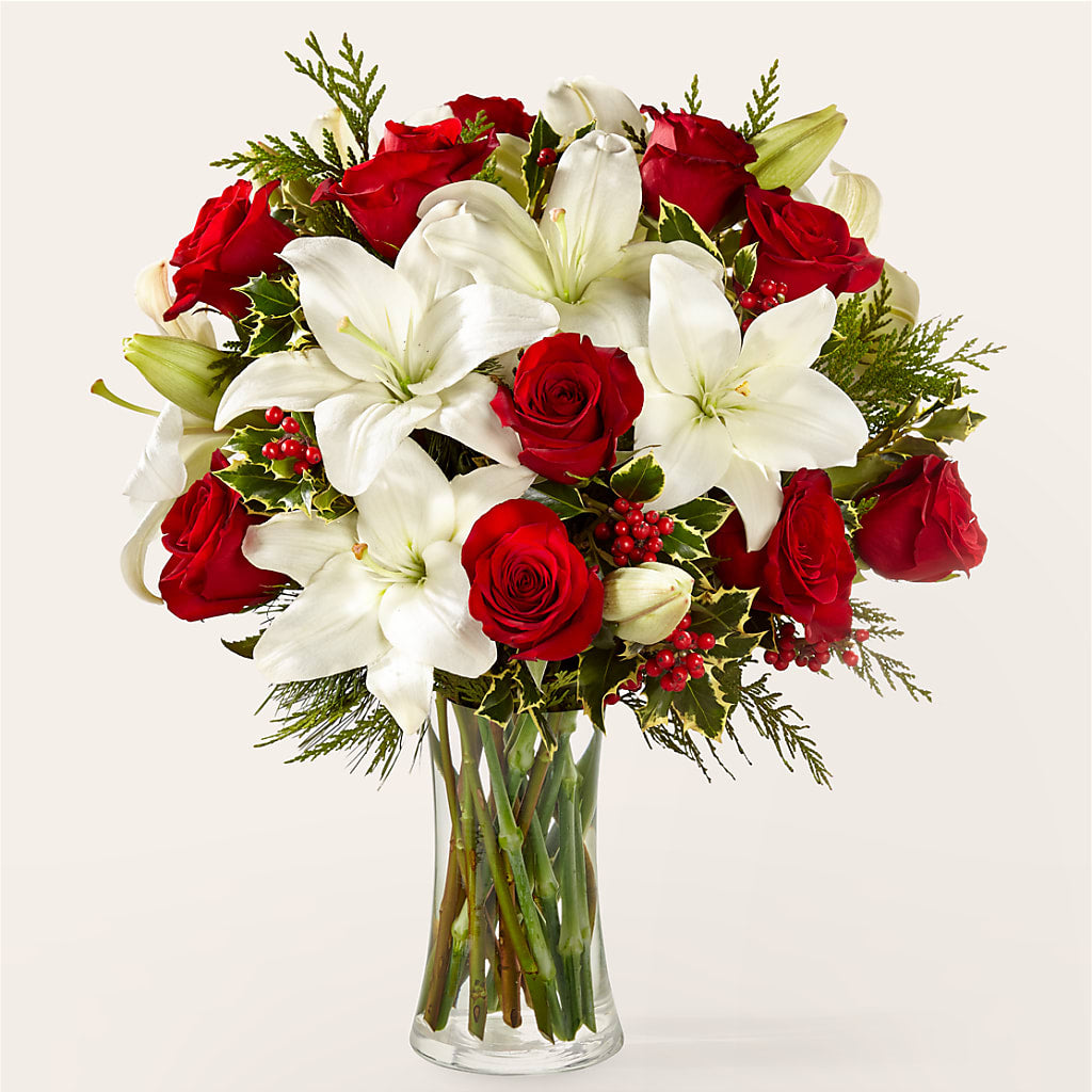 Sparkling Snowflakes Bouquet – Life Of A Flower, Dallas TX