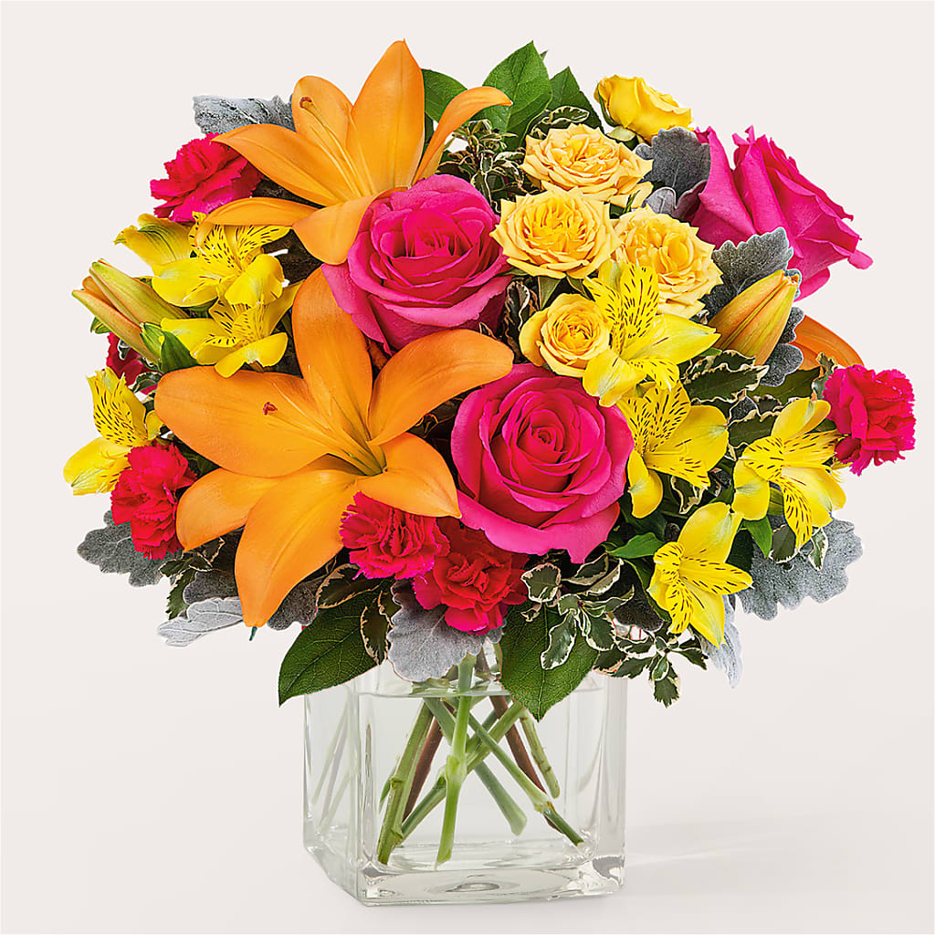 To the Tropics Bouquet – Life Of A Flower, Dallas TX