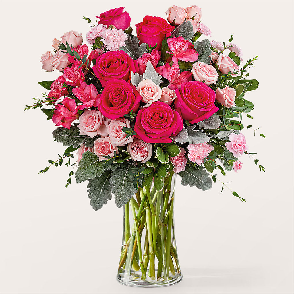 Tickled Pink Bouquet – Life Of A Flower, Dallas TX