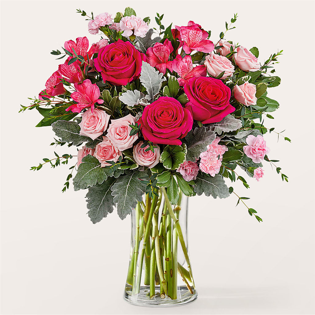 Tickled Pink Bouquet – Life Of A Flower, Dallas TX