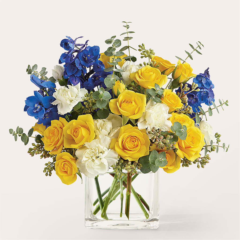 Sparkling Citrine Bouquet – Life Of A Flower, Dallas TX