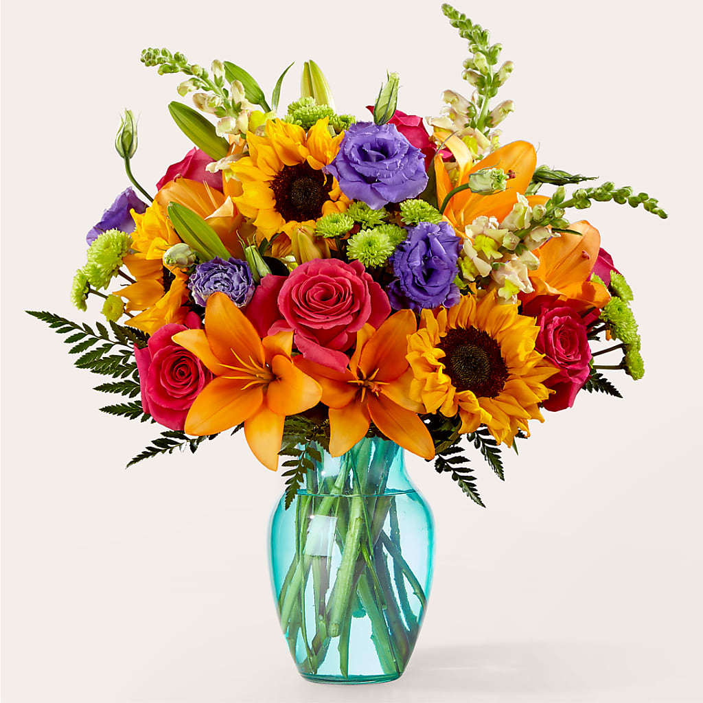 Double Rainbow Bouquet – Life Of A Flower, Dallas TX