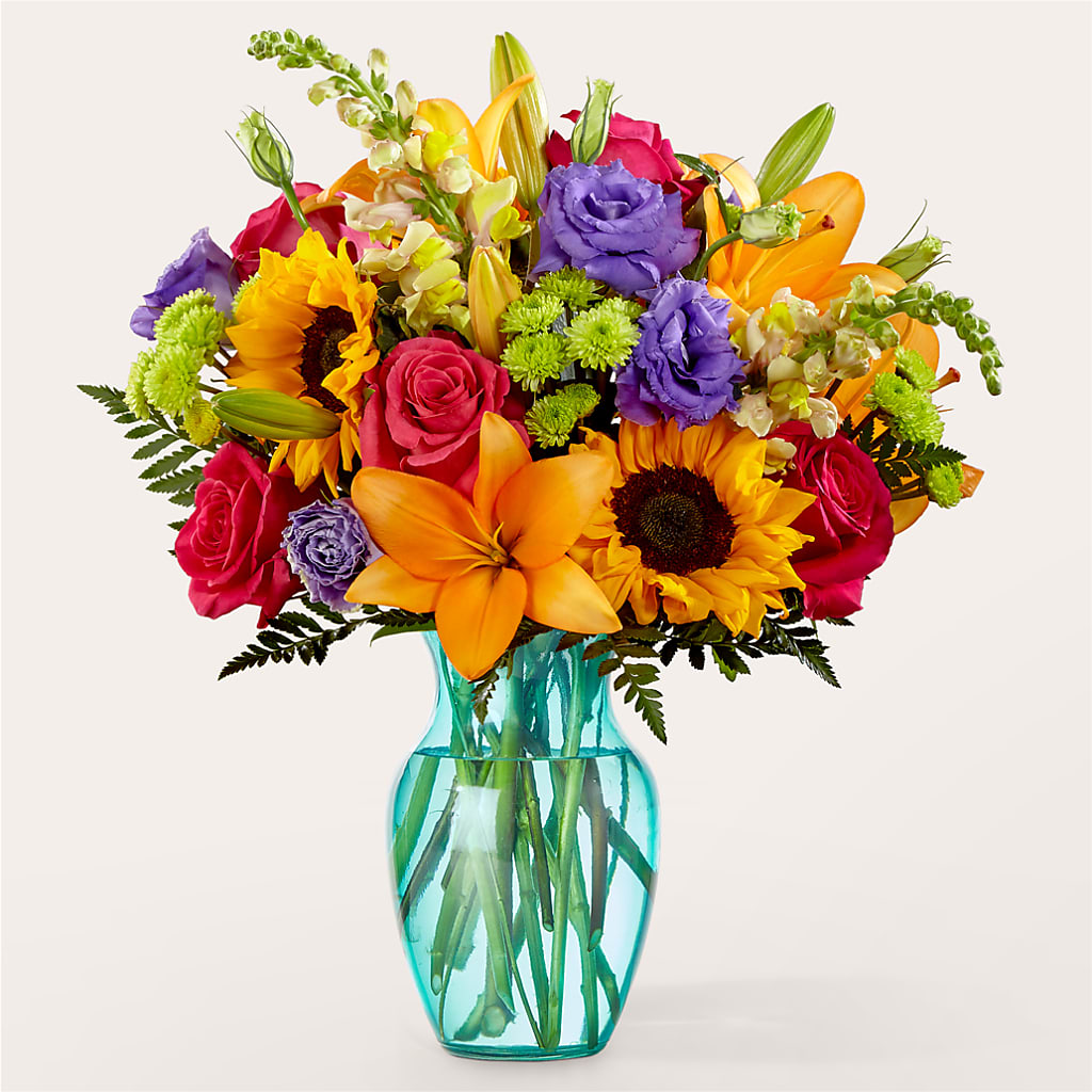 Double Rainbow Bouquet – Life Of A Flower, Dallas TX
