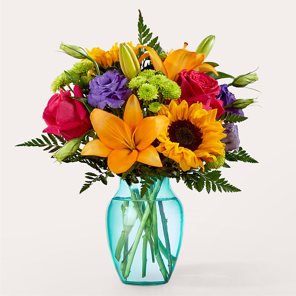 Double Rainbow Bouquet – Life Of A Flower, Dallas TX