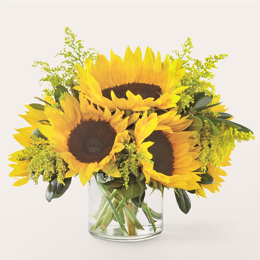 Beaming Sunflower Bouquet – Life Of A Flower, Dallas TX
