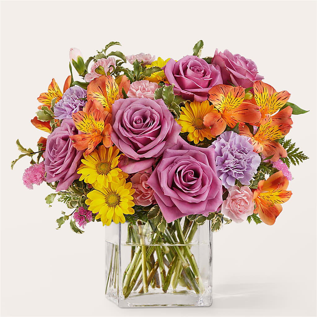 Shades of Happiness Bouquet – Life Of A Flower, Dallas TX