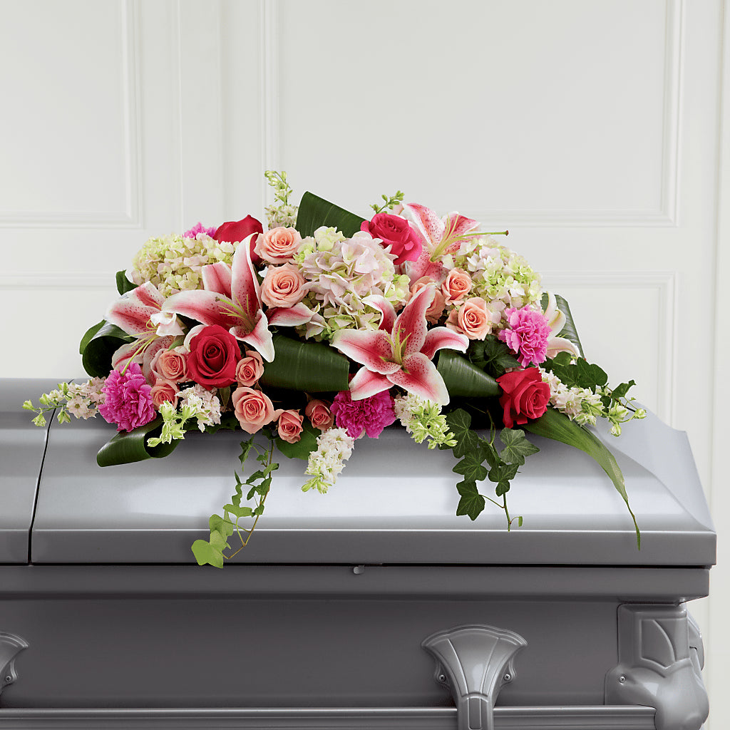 Splendid Grace Casket Spray – Life Of A Flower, Dallas TX