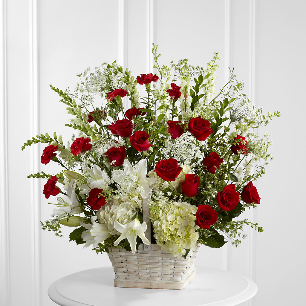 In Loving Memory Arrangement – Life Of A Flower, Dallas TX