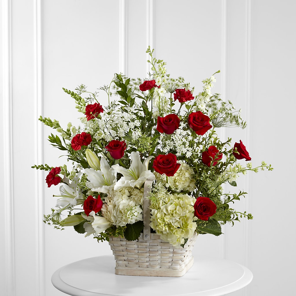 In Loving Memory Arrangement – Life Of A Flower, Dallas TX