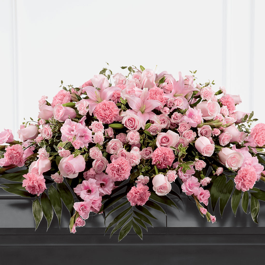 Garden of Comfort Casket Spray (Standard) – Life Of A Flower, Dallas TX