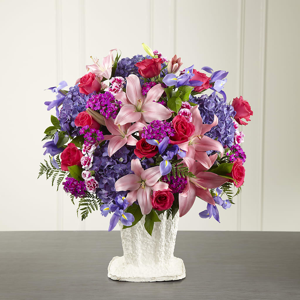 We Fondly Remember Arrangement – Life Of A Flower, Dallas TX