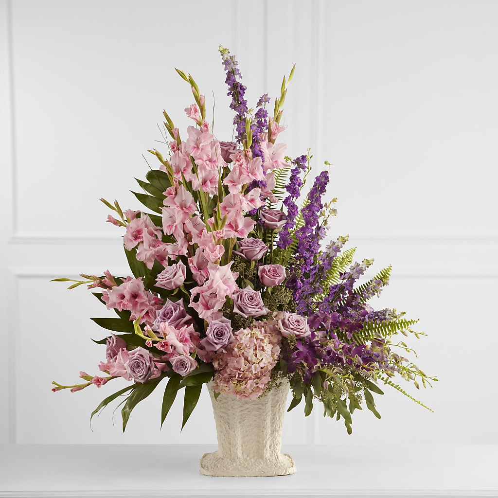 Flowing Garden Arrangement – Life Of A Flower, Dallas TX