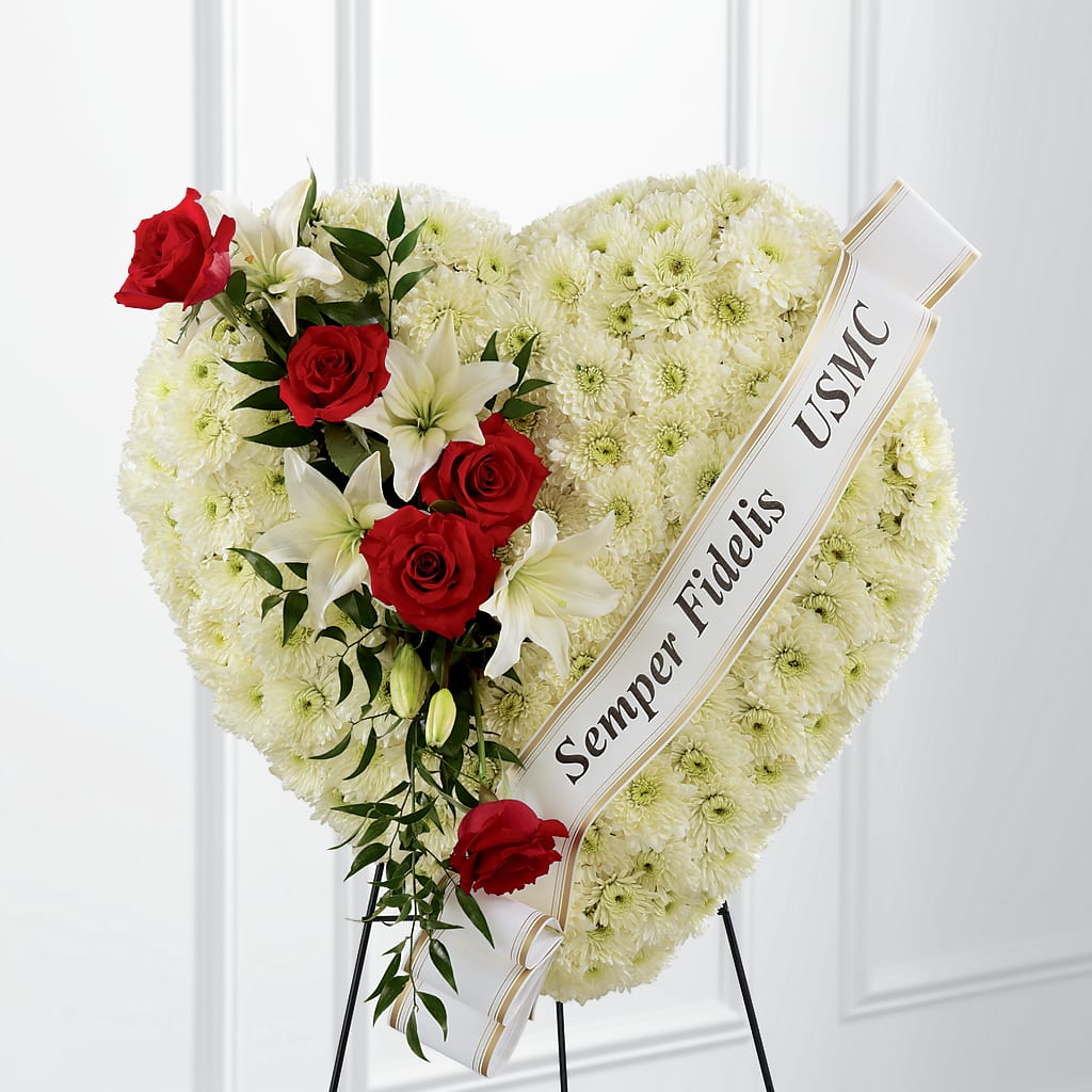 Heartfelt Hero Standing Heart – Life Of A Flower, Dallas TX