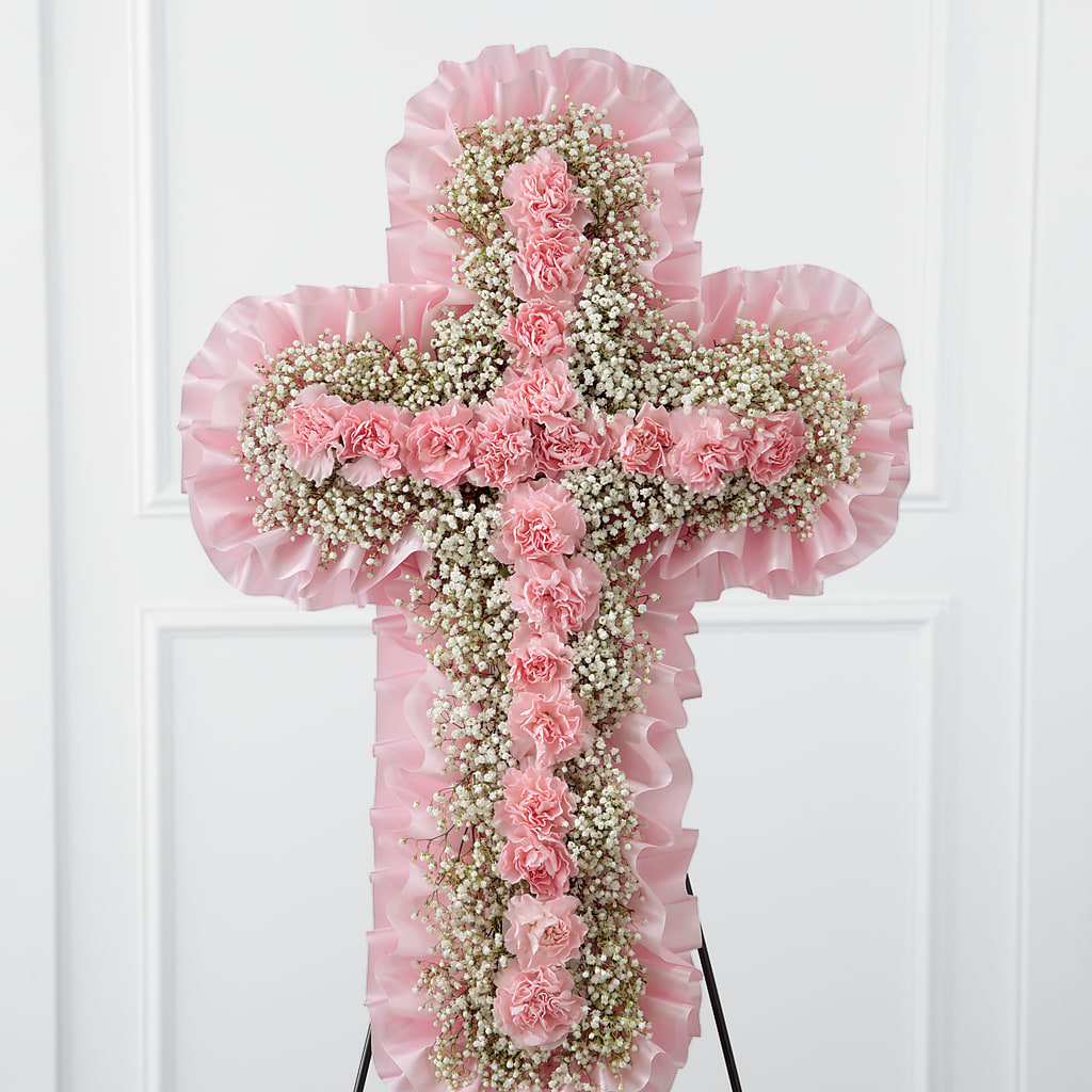 Angel's Cross Easel – Life Of A Flower, Dallas TX
