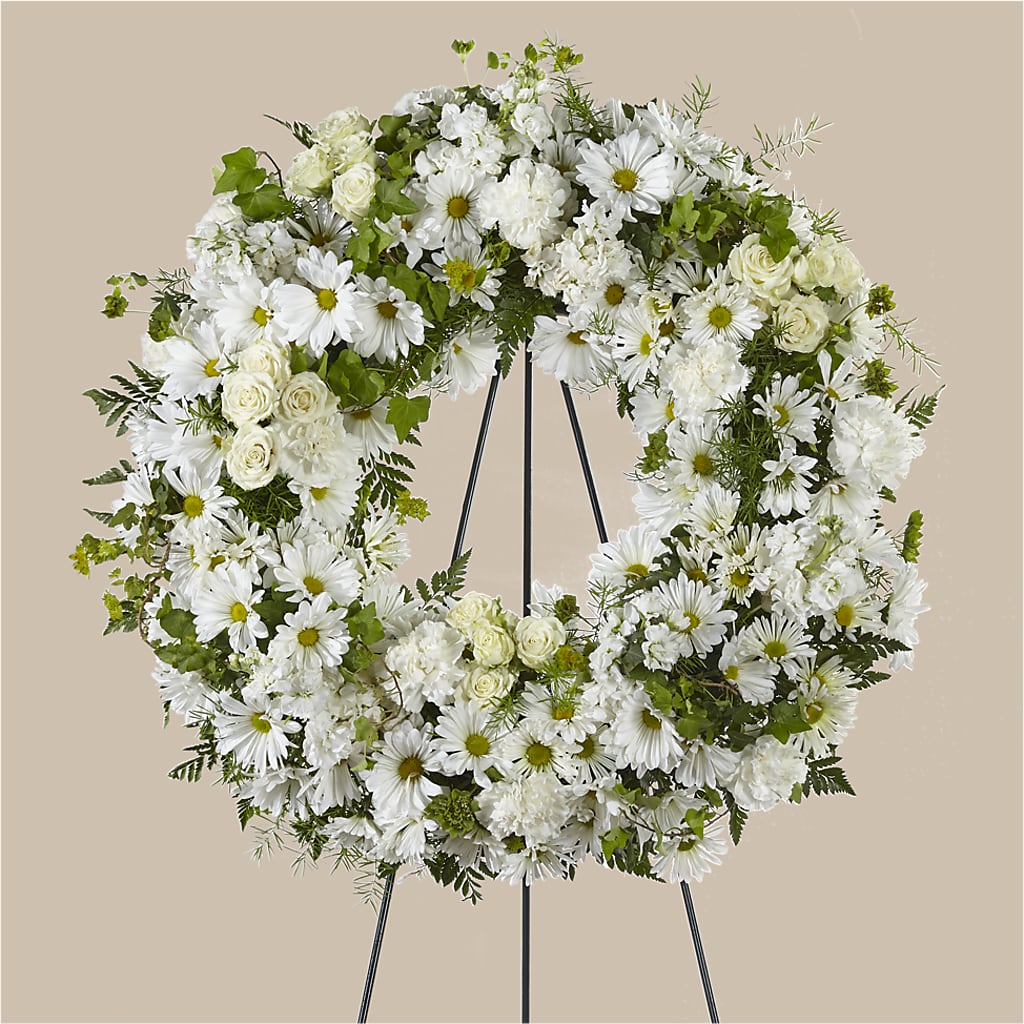 Faithful Wishes Wreath – Life Of A Flower, Dallas TX