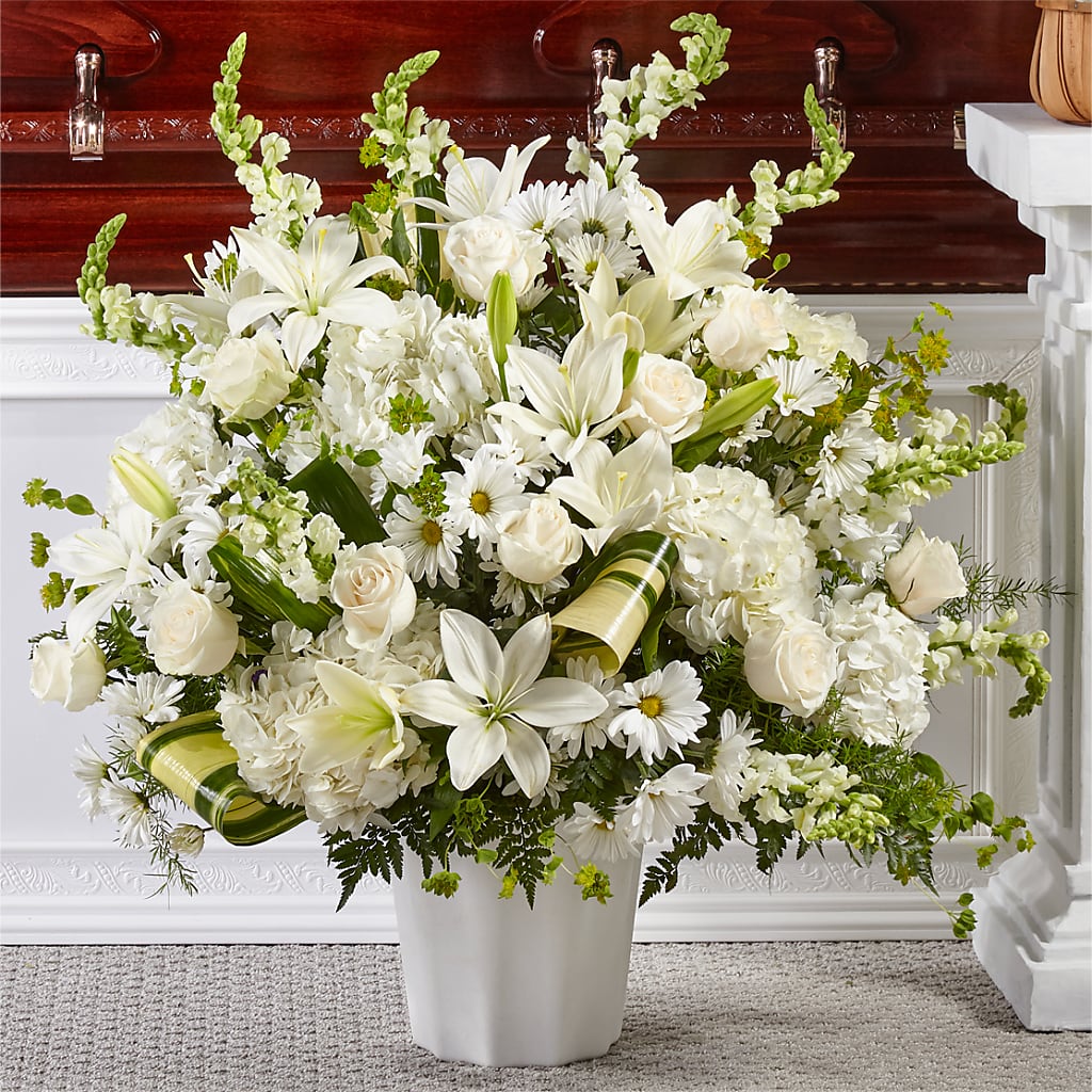 Thoughts of Tranquility Floor Basket – Life Of A Flower, Dallas TX