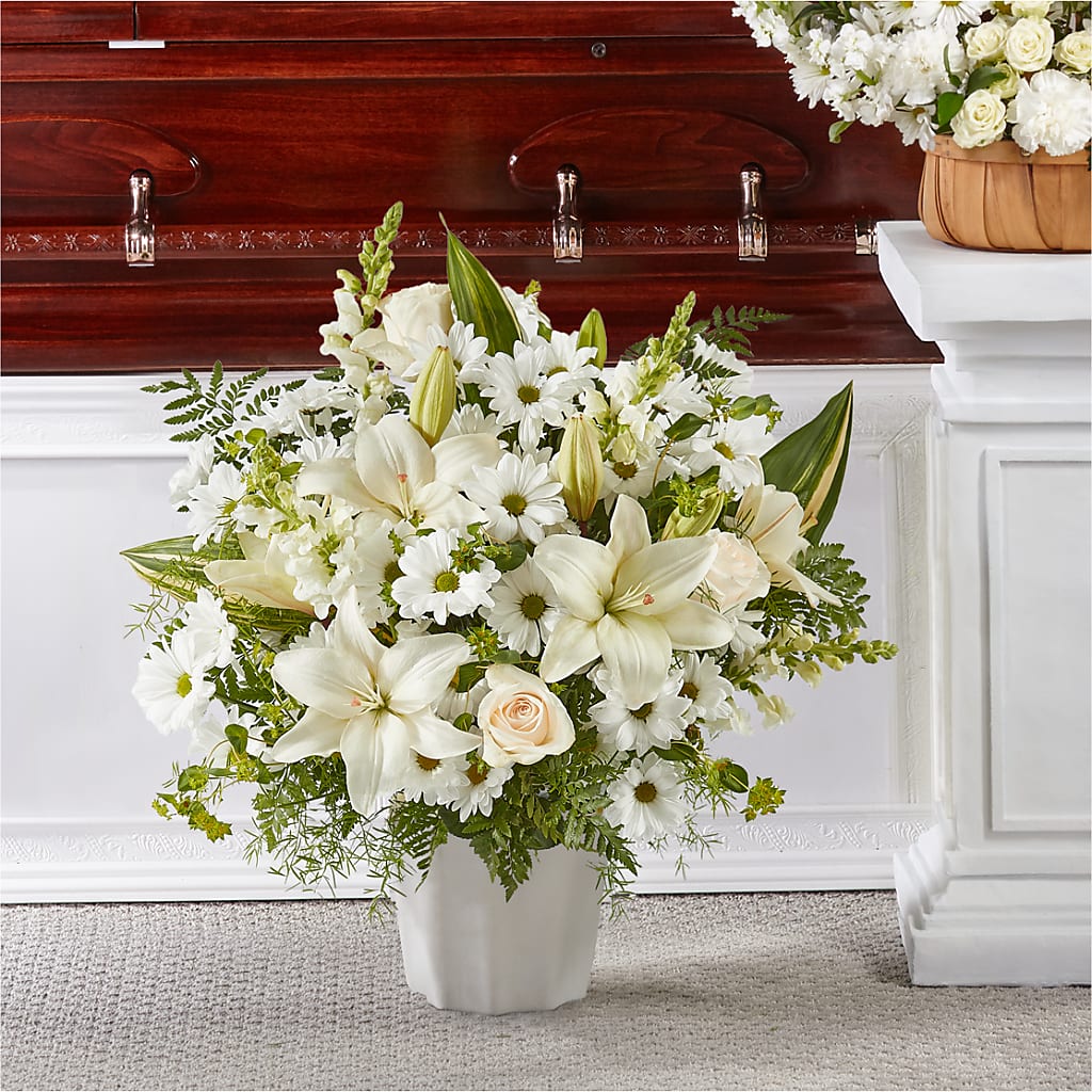 Thoughts of Tranquility Floor Basket – Life Of A Flower, Dallas TX