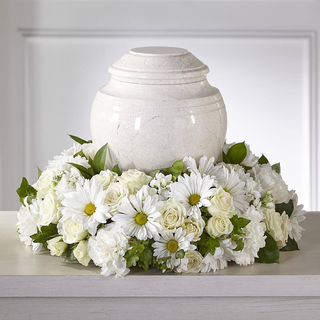 Ivory Gardens Cremation Adornment – Life Of A Flower, Dallas TX