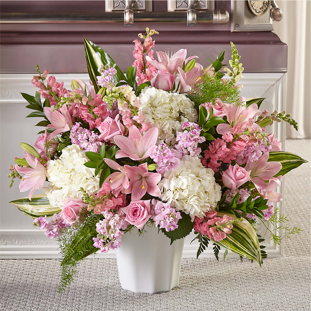 Simply Serene Floor Basket – Life Of A Flower, Dallas TX
