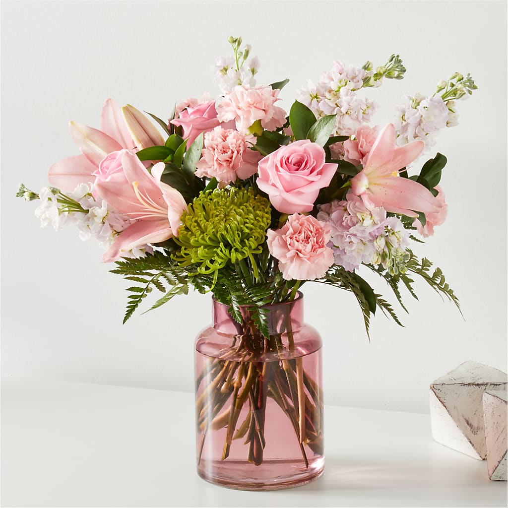 Pretty in Pink Bouquet – Life Of A Flower, Dallas TX