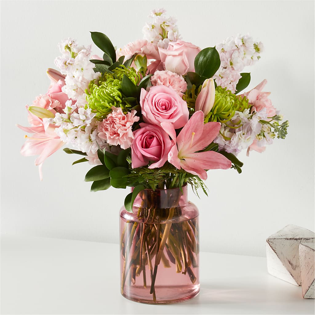 Pretty in Pink Bouquet – Life Of A Flower, Dallas TX