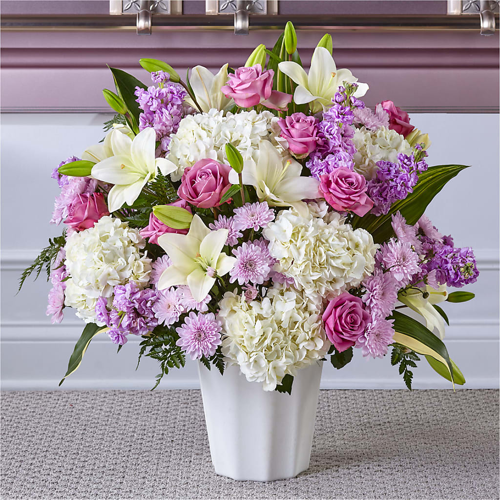 Heaven Sent Floor Basket – Life Of A Flower, Dallas TX