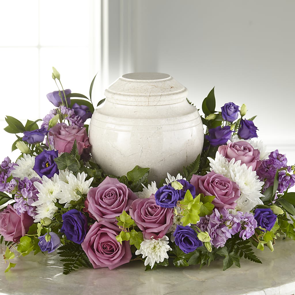 Blooming Sympathy Cremation Adornment – Life Of A Flower, Dallas TX