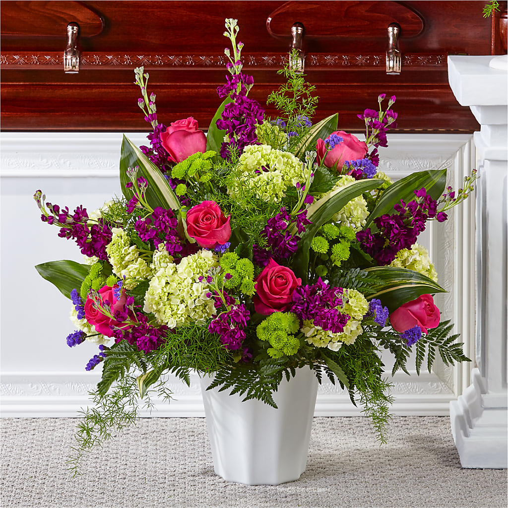Beautiful Horizons Floor Basket – Life Of A Flower, Dallas TX