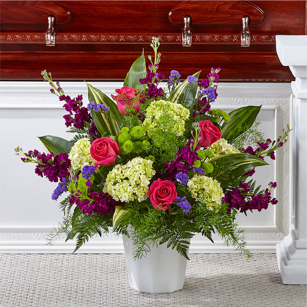 Beautiful Horizons Floor Basket – Life Of A Flower, Dallas TX