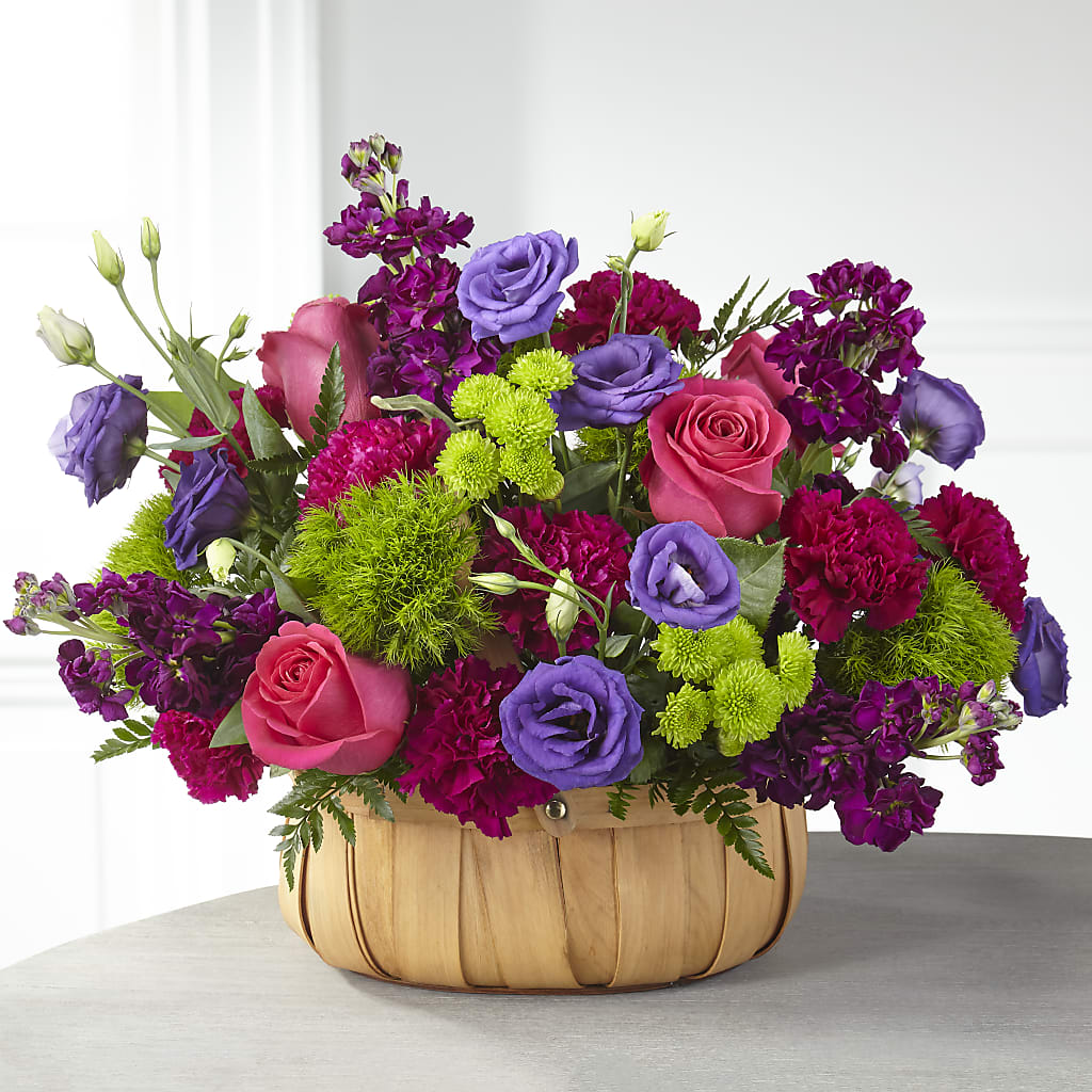 Serene Sanctuary Basket – Life Of A Flower, Dallas TX