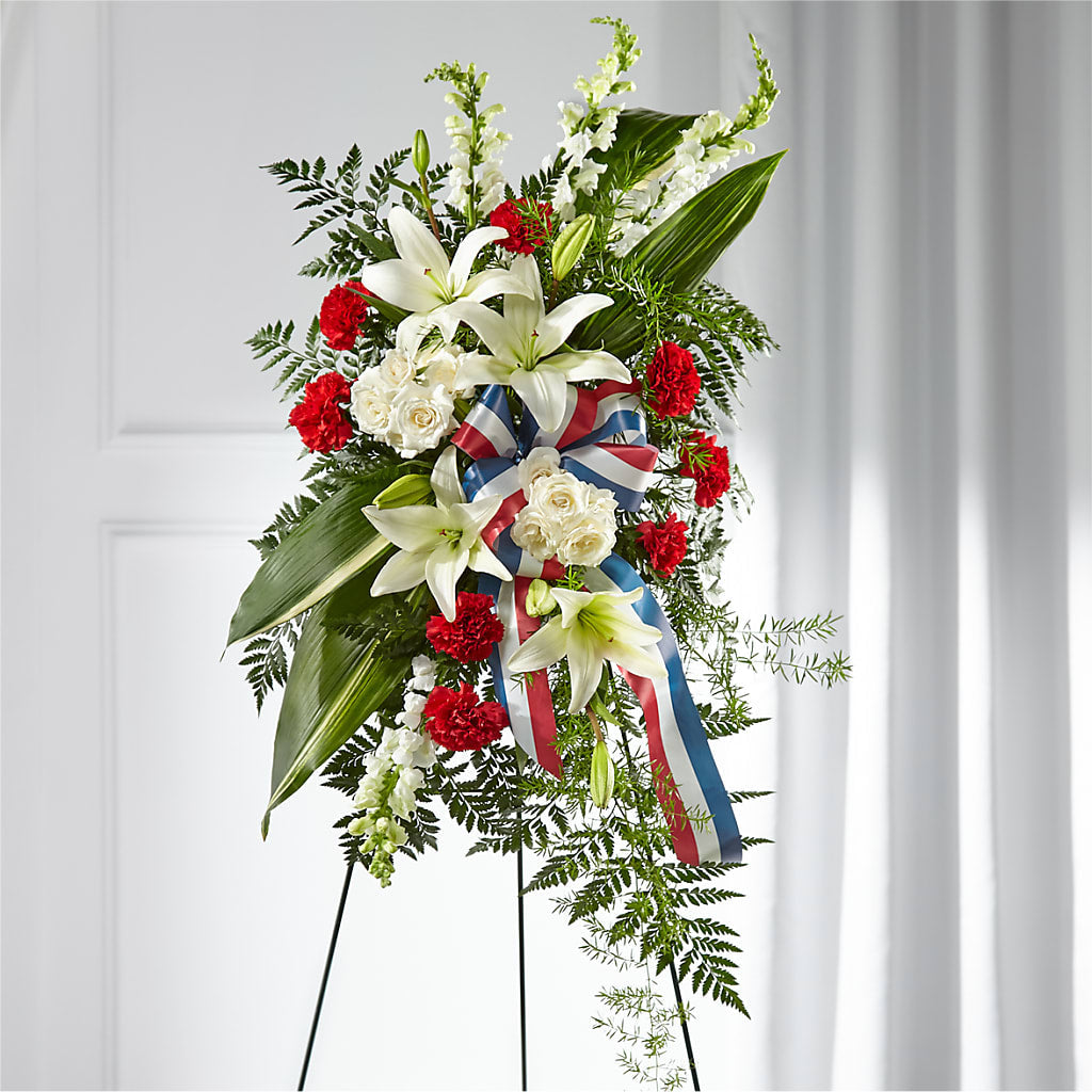 Stars of Life Standing Spray – Life Of A Flower, Dallas TX