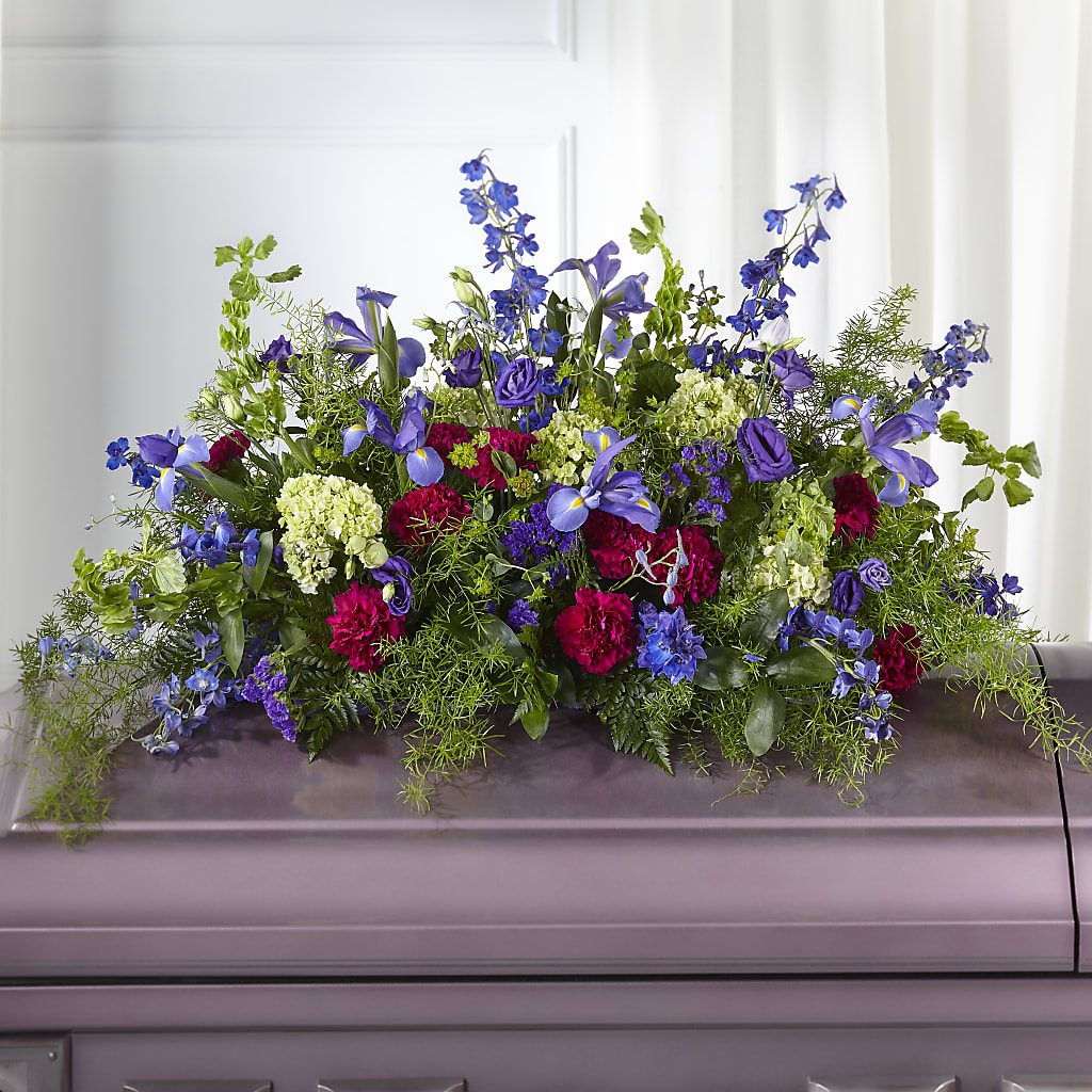 Always Treasured Casket Spray – Life Of A Flower, Dallas TX