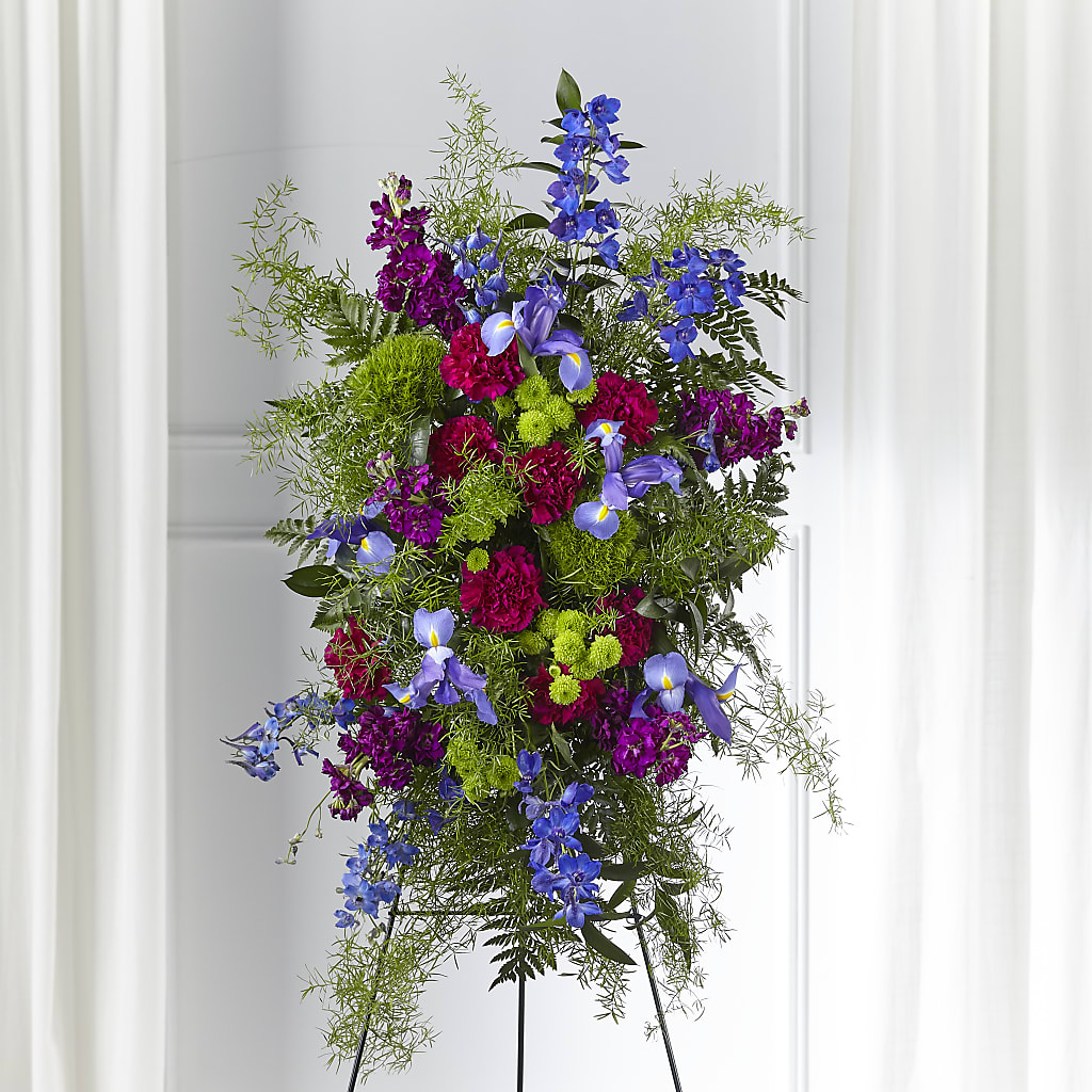 Heavenly Skies Standing Spray – Life Of A Flower, Dallas TX