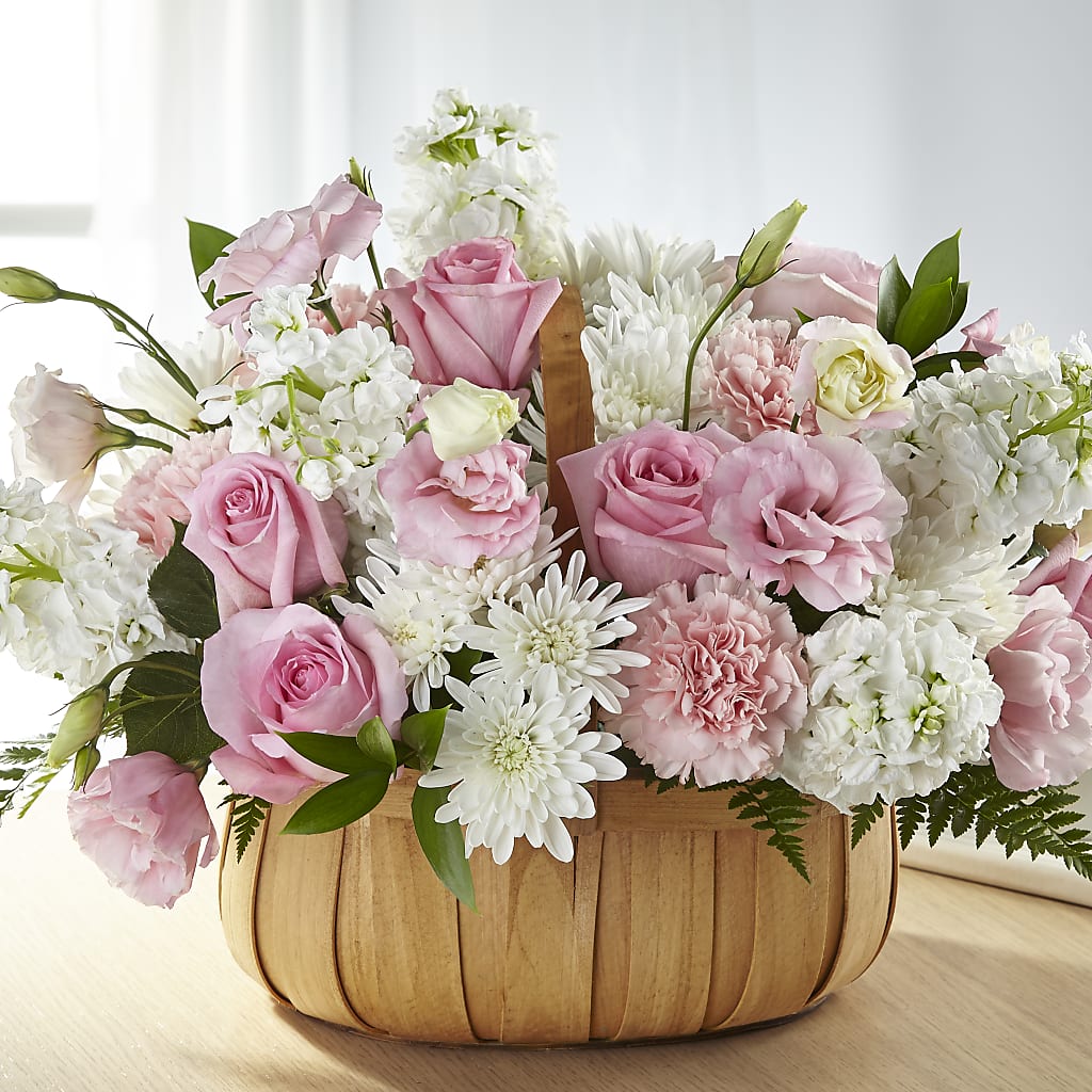 Always Graceful Basket – Life Of A Flower, Dallas TX