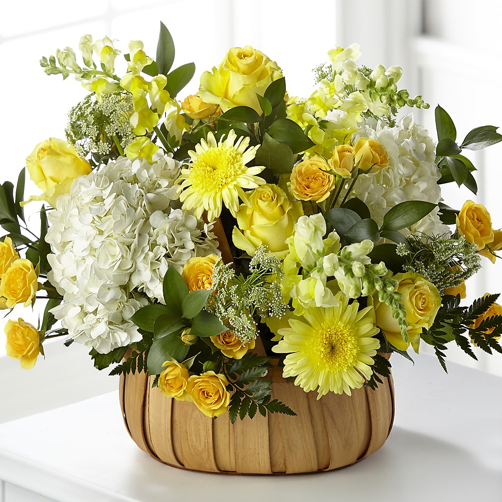 Rustic Remembrance Basket – Life Of A Flower, Dallas TX