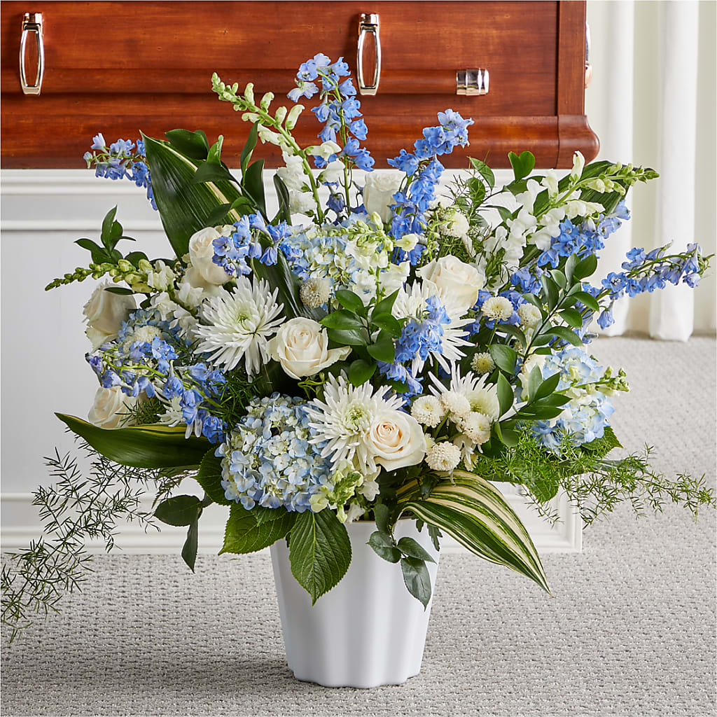 Everlasting Memories Floor Basket – Life Of A Flower, Dallas TX