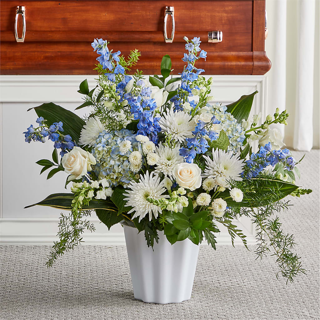 Everlasting Memories Floor Basket – Life Of A Flower, Dallas TX