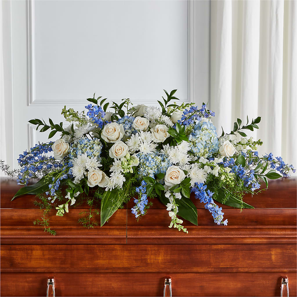 Timeless Essence Casket Spray – Life Of A Flower, Dallas TX